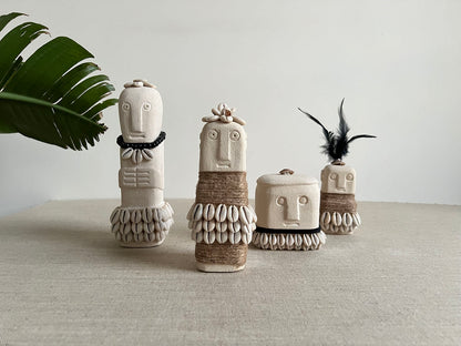 Stenen beeldje - The Boho Stone Men - No. 7